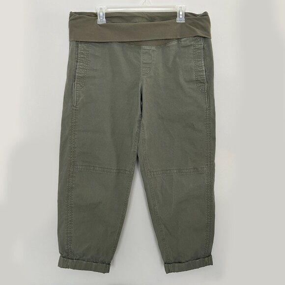 Old Navy Maternity Olive Pants size - Large - Picture 2 of 12